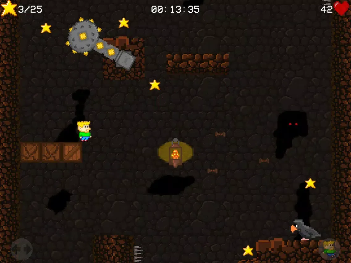 ภาพหน้าจอของ Super Jump Boy Adventures iPad 