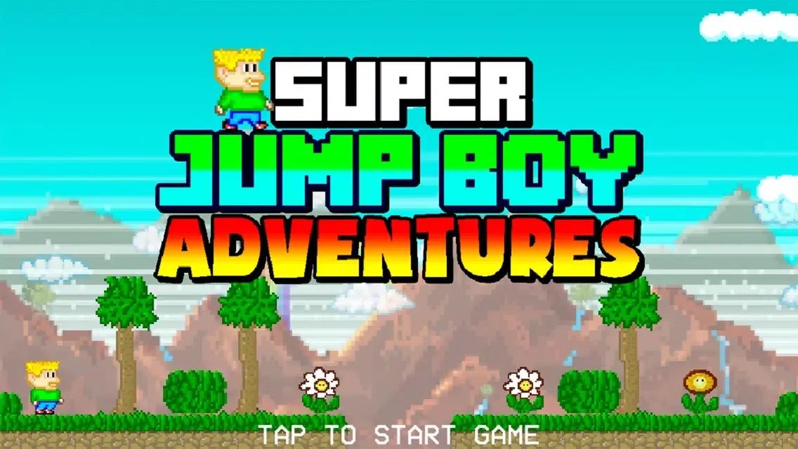 ภาพหน้าจอของ Super Jump Boy Adventures