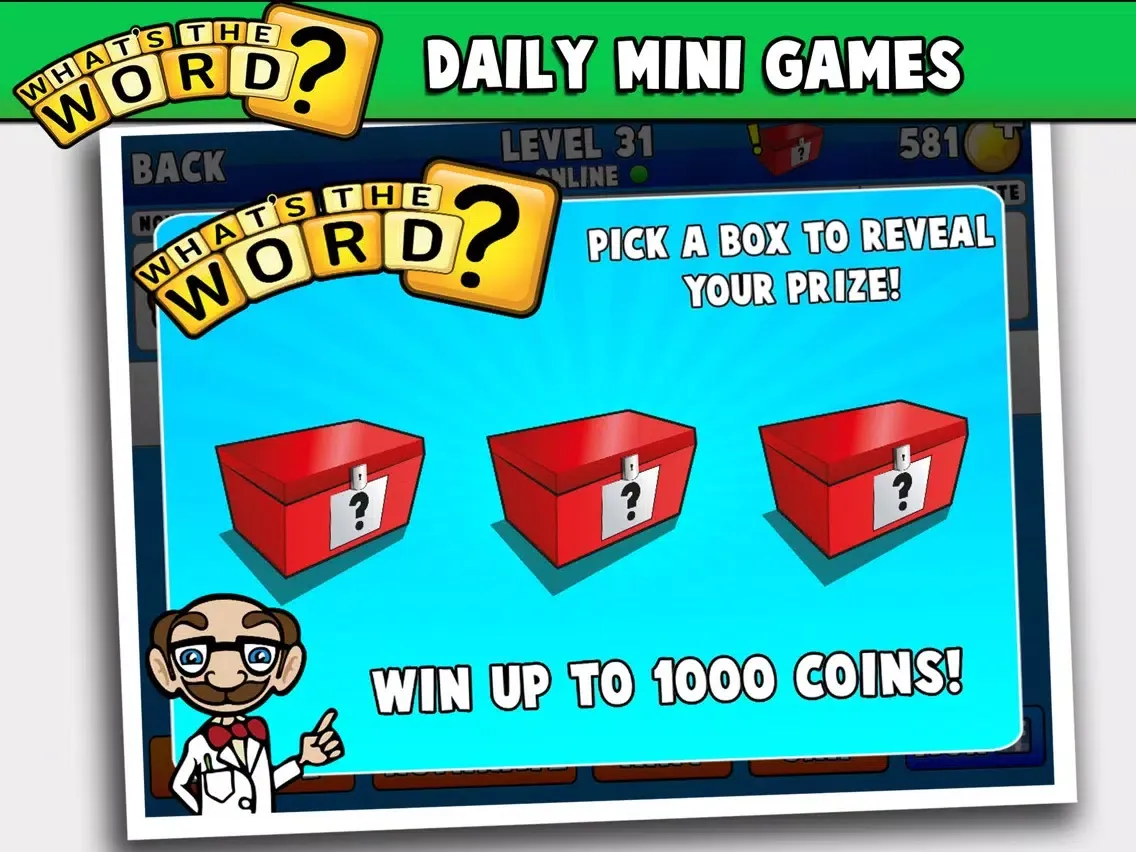 What's the Word? - Word Puzzle Quiz FREE iPad 应用截图