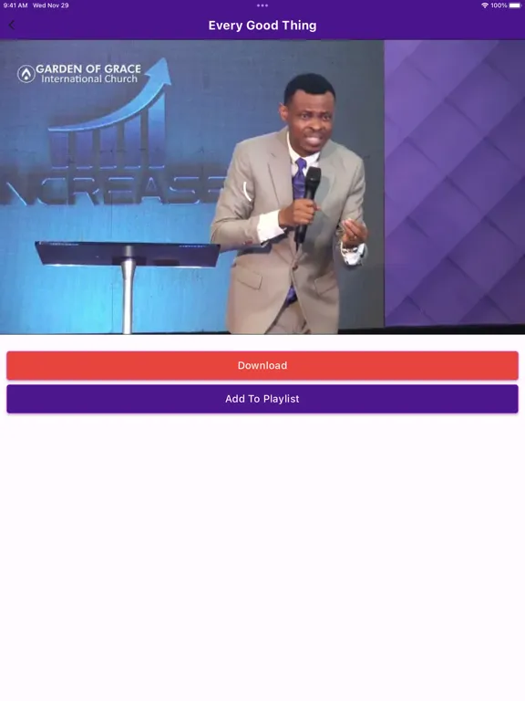 GOG Church iPad  Screenshots