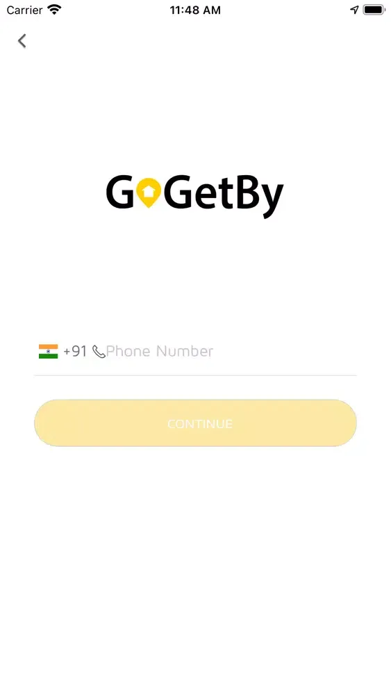 Ảnh chụp màn hình của GoGetBy