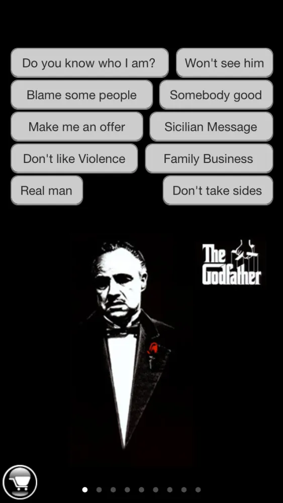 Capturas de tela do Mafia