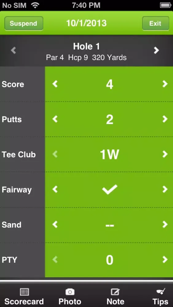 GOGI Tee to Green Pro Screenshots