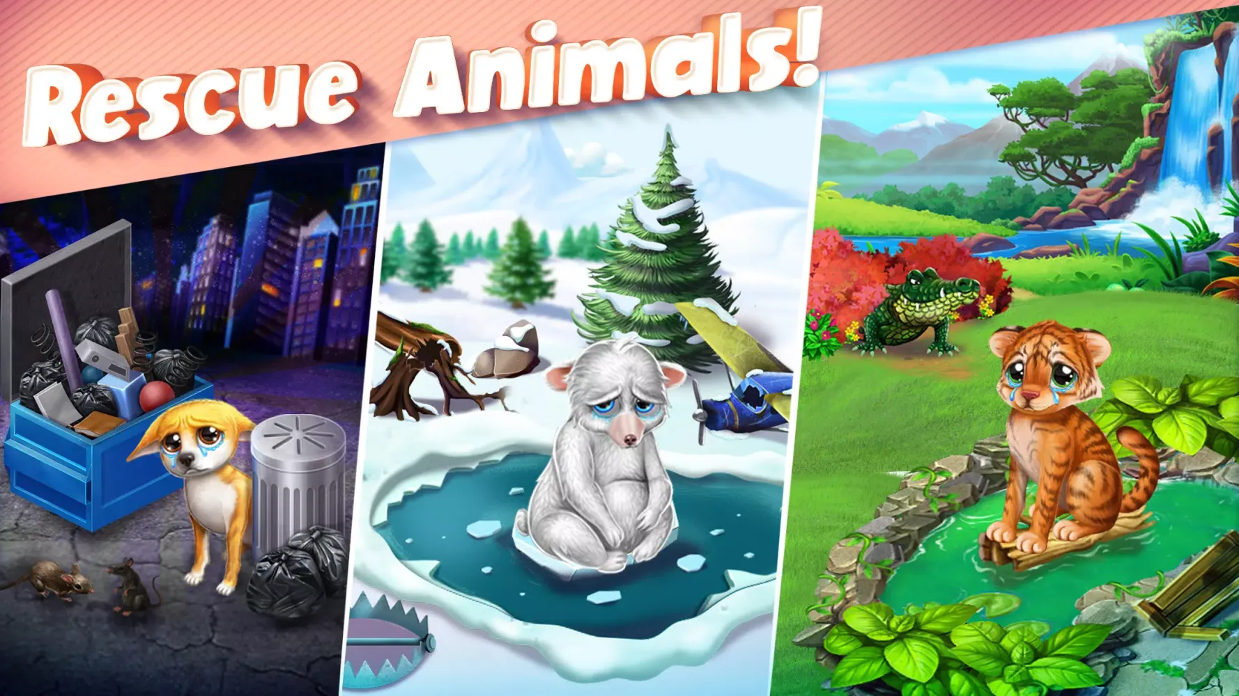 Cook Off: Animal Rescue Screenshots