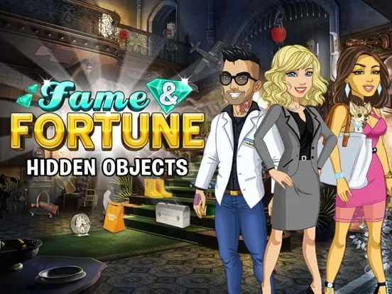 Fame and Fortune: Hidden Objects iPad  سکرین شاٹس