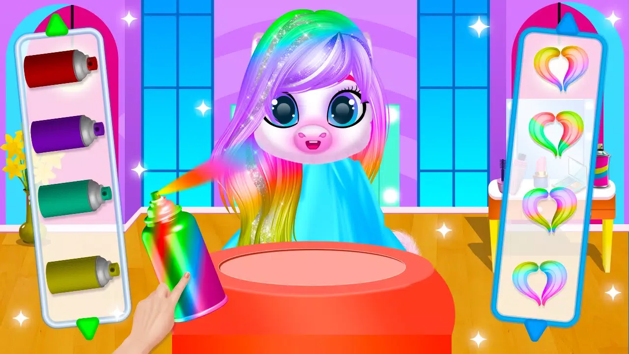 Unicorn Fashion Hair Salon Screenshots