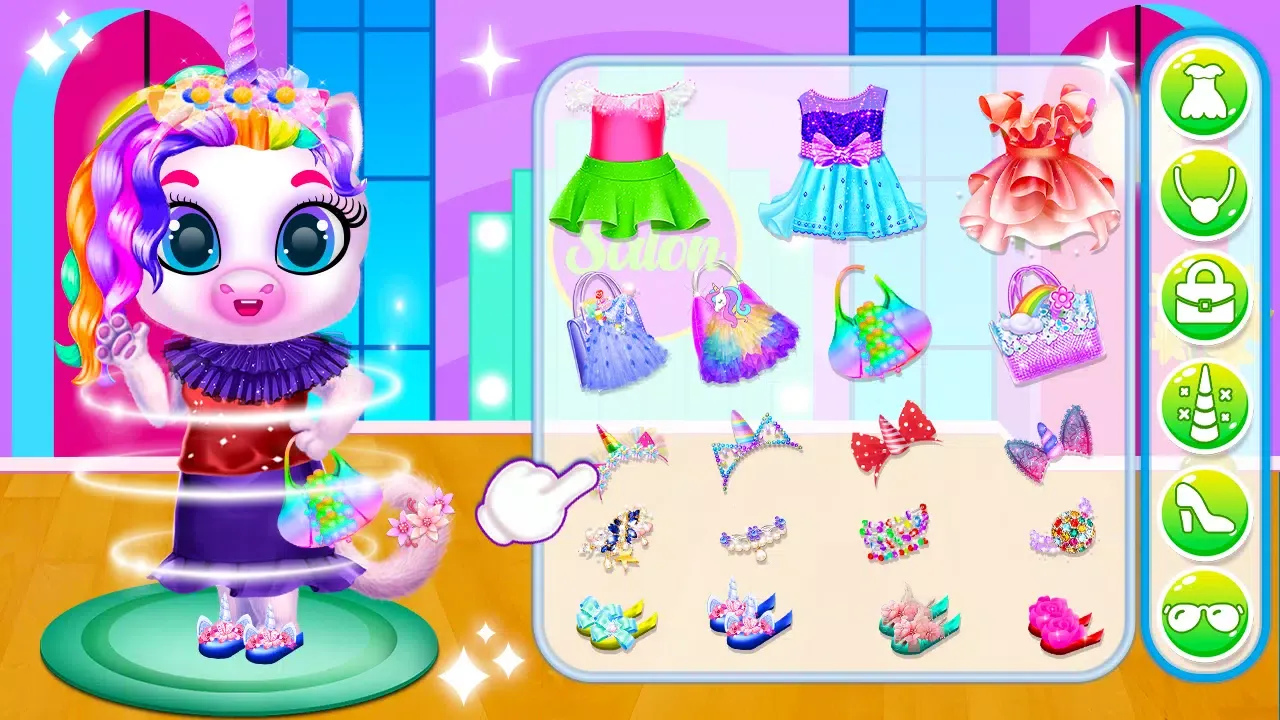 Unicorn Fashion Hair Salon Screenshots