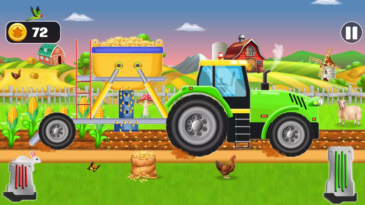 Farm Tractor Vehicles for Kids Screenshots