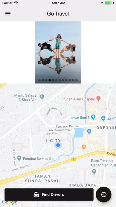 GoTravel Transport Ekran Görüntüleri