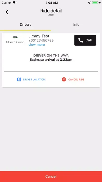 GoTravel Transport Ekran Görüntüleri