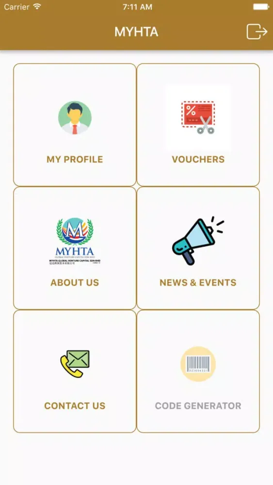 Ảnh chụp màn hình của Myhta Membership