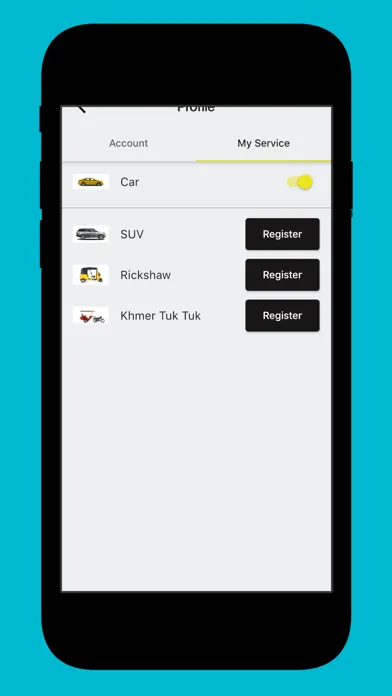 Tap On! Driver Screenshots