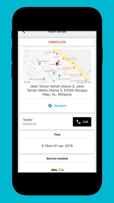 Tap On! Driver Screenshots