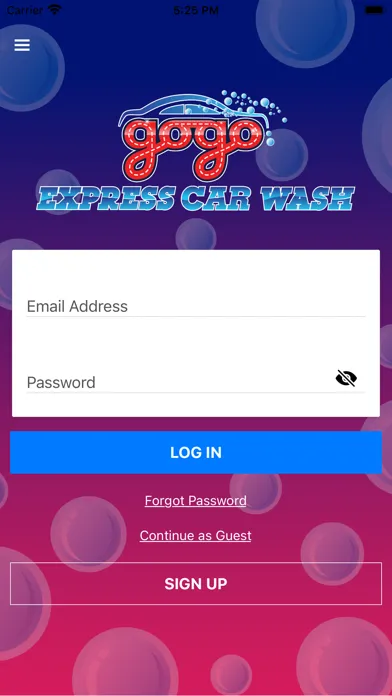 Скриншоты GoGo Express Car Wash