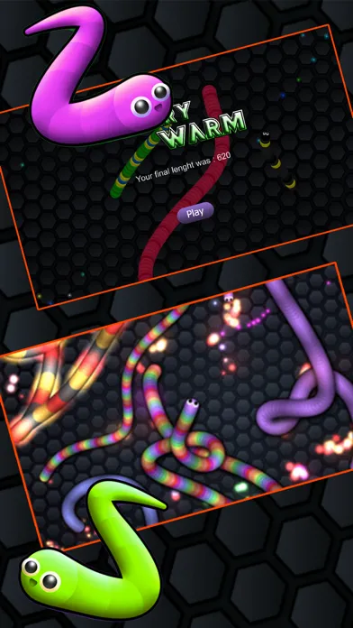 Zrzuty ekranu Anacondas Snake-I-O - Huge Slither Snake Games