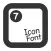 IcoMoon Cheatsheet - Icon Font with tagline