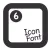 Feather Cheatsheet - Icon Font with tagline