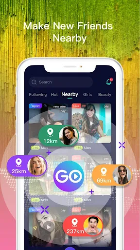 GOGO LIVE Streaming Video Chat应用截图
