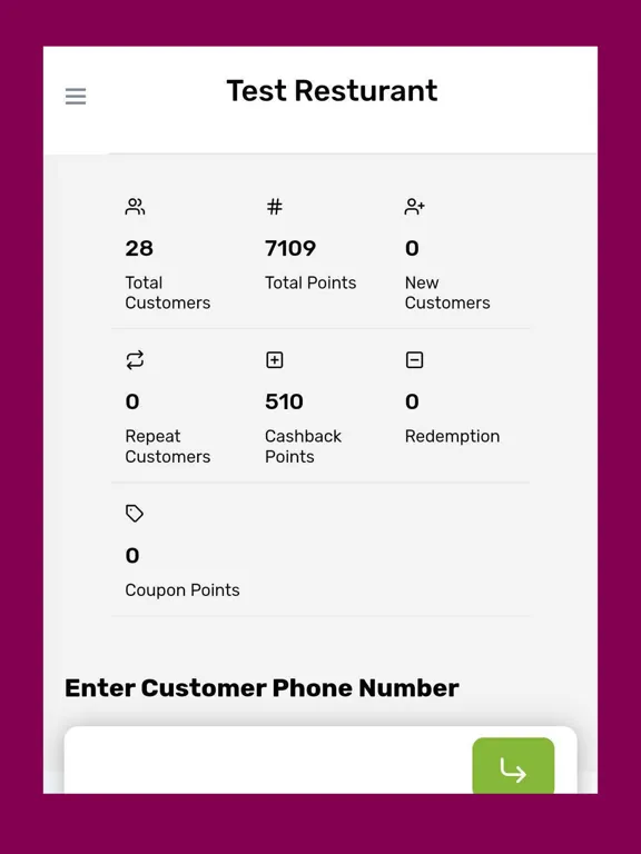 GoGrapes Vendor iPad  스크린샷