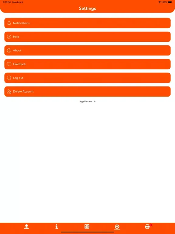 V.K. Food iPad  Screenshots