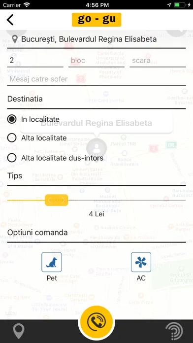 GoGu - Aplicatie Taxi স্ক্রিনশট