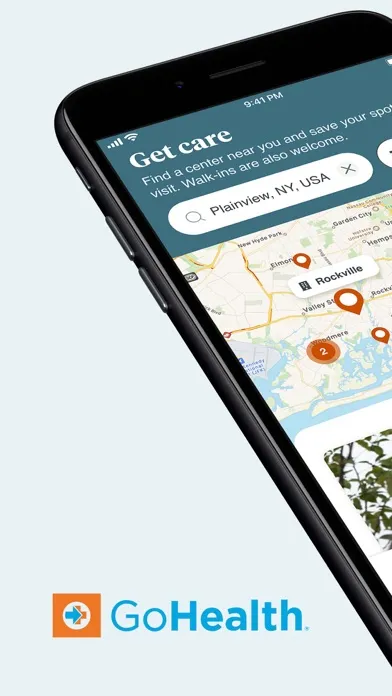 GoHealth Urgent Care Screenshots