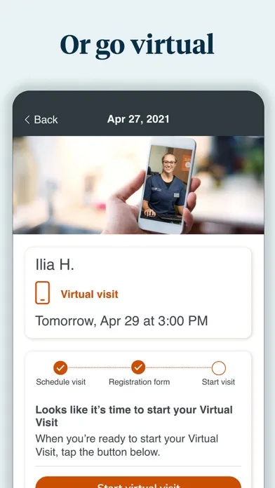 GoHealth Urgent Care Screenshots