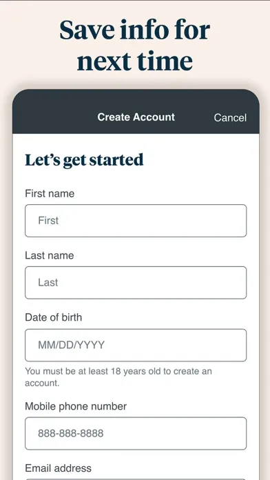 GoHealth Urgent Care Screenshots