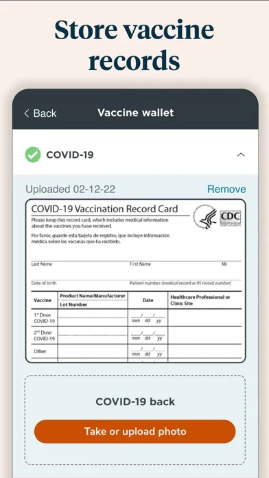 GoHealth Urgent Care Screenshots
