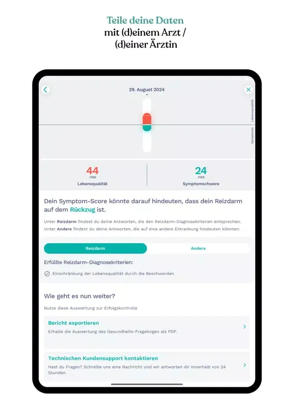 Cara Care iPad 應用截圖
