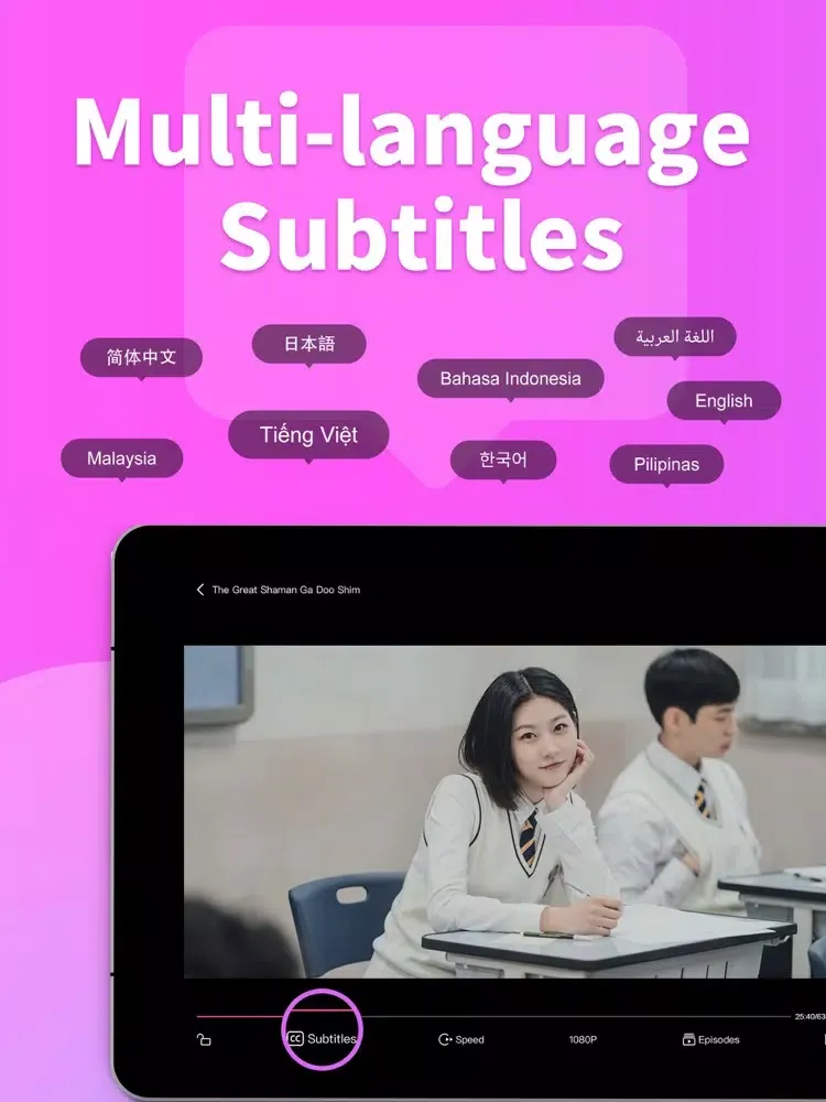 Screenshot di HiTV - HD Drama, Film, TV Show iPad 