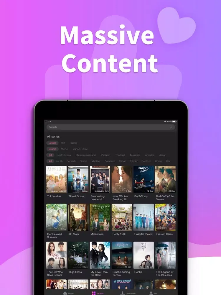 Screenshot di HiTV - HD Drama, Film, TV Show iPad 