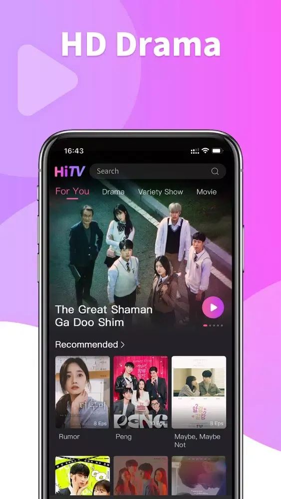 Screenshot di HiTV - HD Drama, Film, TV Show