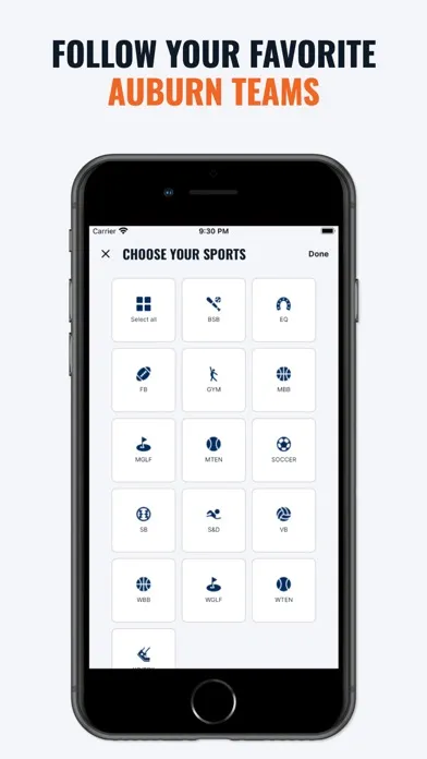 Auburn Athletics Ekran Görüntüleri