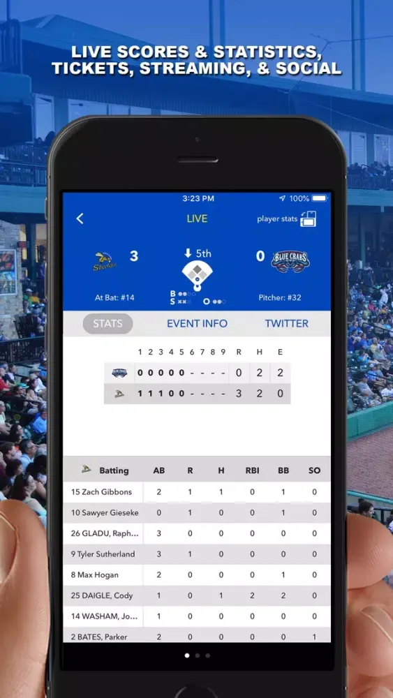 The Sugar Land Skeeters 스크린샷