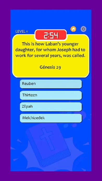 Bible Questions Quiz Screenshots