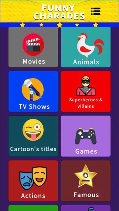 Screenshot di Funny Charades Pro