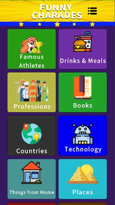 Screenshot di Funny Charades Pro