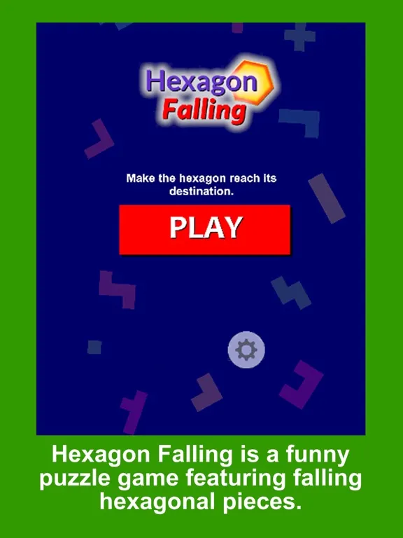 Hexagon Falling iPad 應用截圖