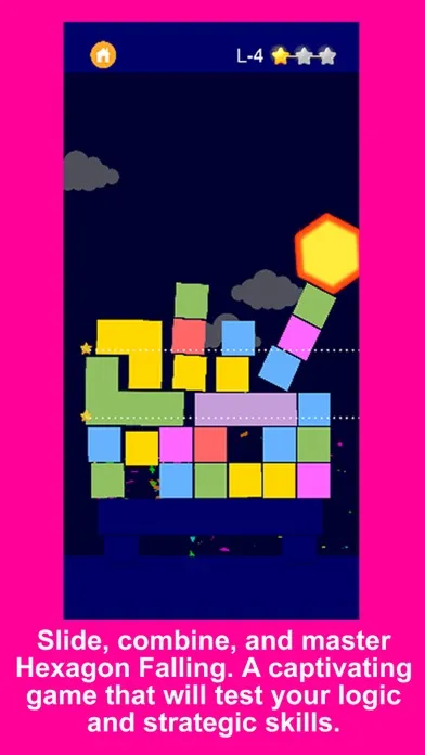 Hexagon Falling應用截圖
