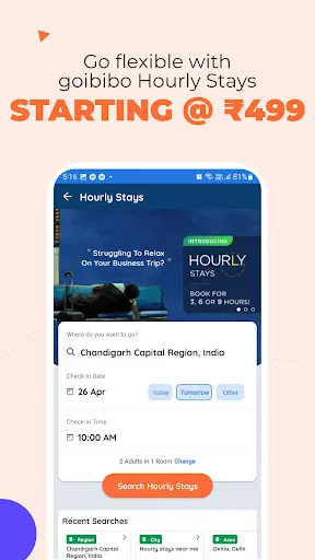 Goibibo: Hotel, Flight & Train Screenshots