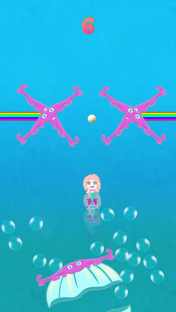 صور Mermaid Dash Up! - Pinky Fin's Bubble Swim