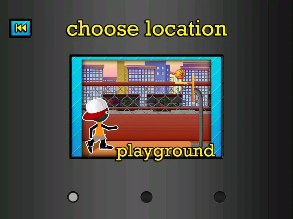 Ảnh chụp màn hình của Real Stickman Basketball - Perfect Stick Man Free Throw Showdown iPad 
