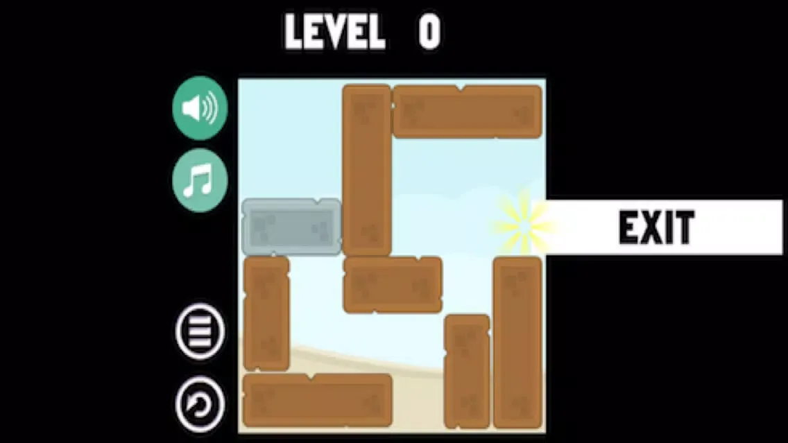Tangkapan layar Move the stone sliding