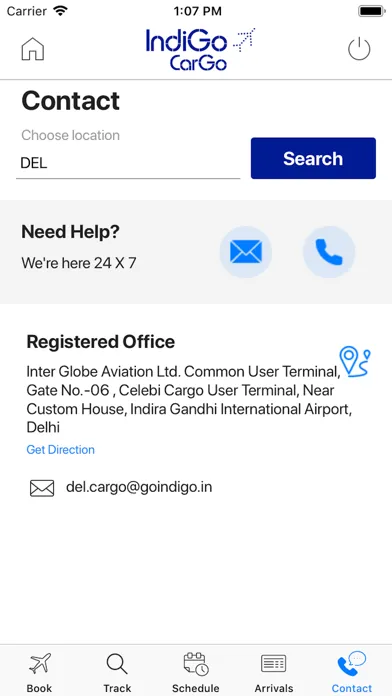 تصاویر IndiGo – Cargo Shipper App