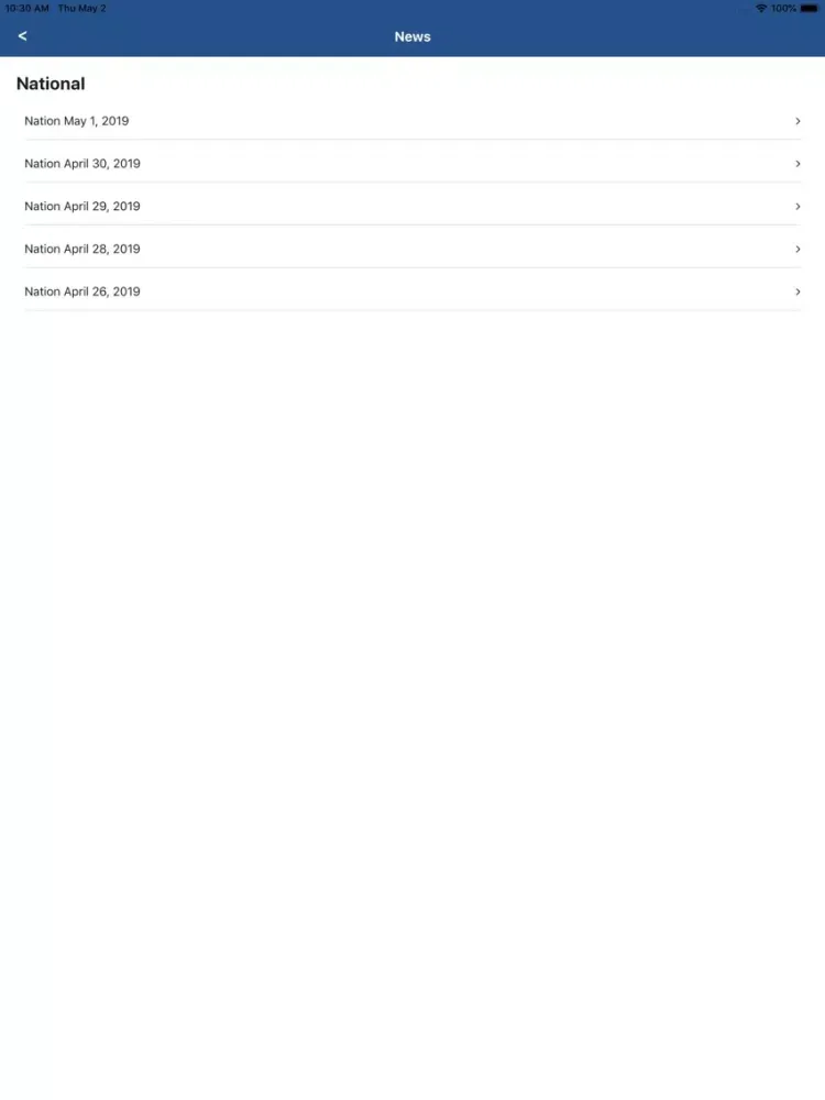 Howey Politics Indiana iPad  Ekran Görüntüleri