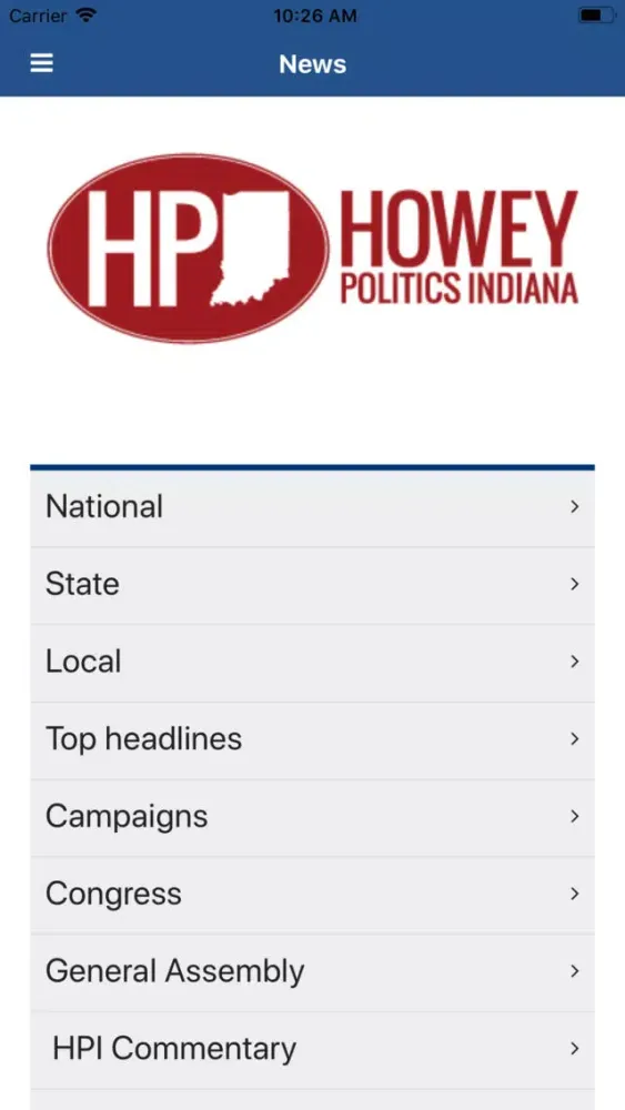Howey Politics Indiana Ekran Görüntüleri