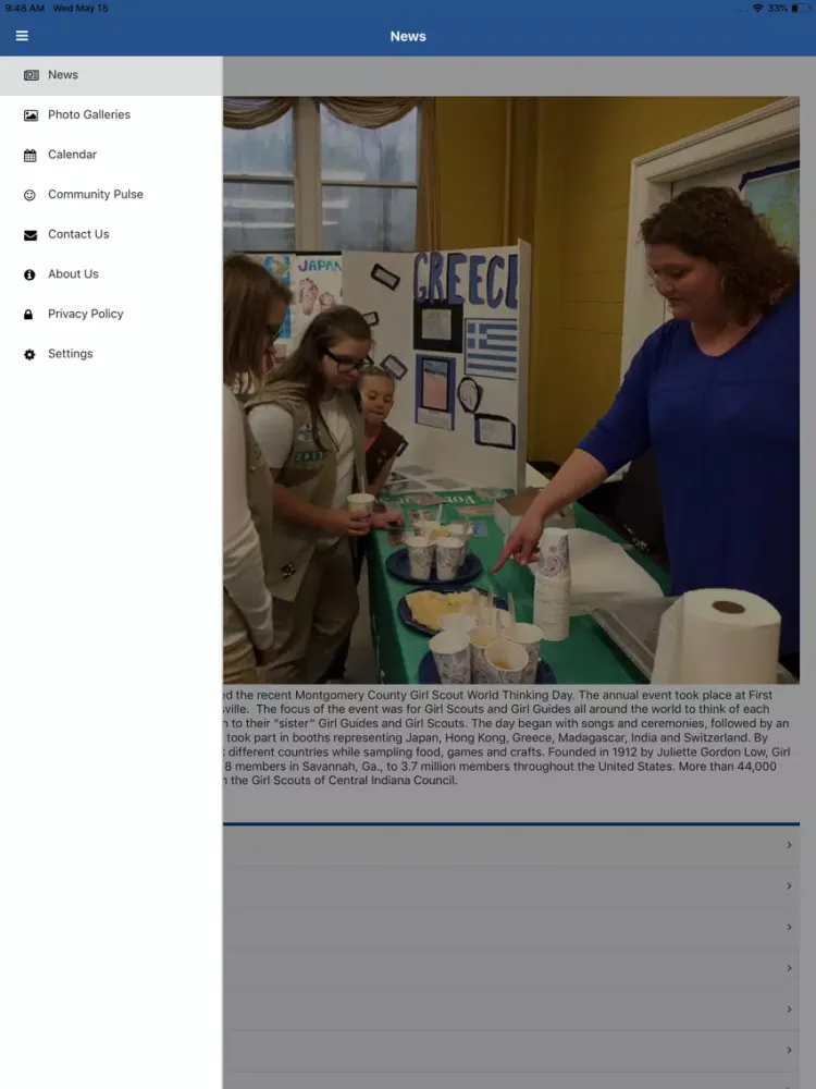 صور The Paper of Montgomery County iPad 