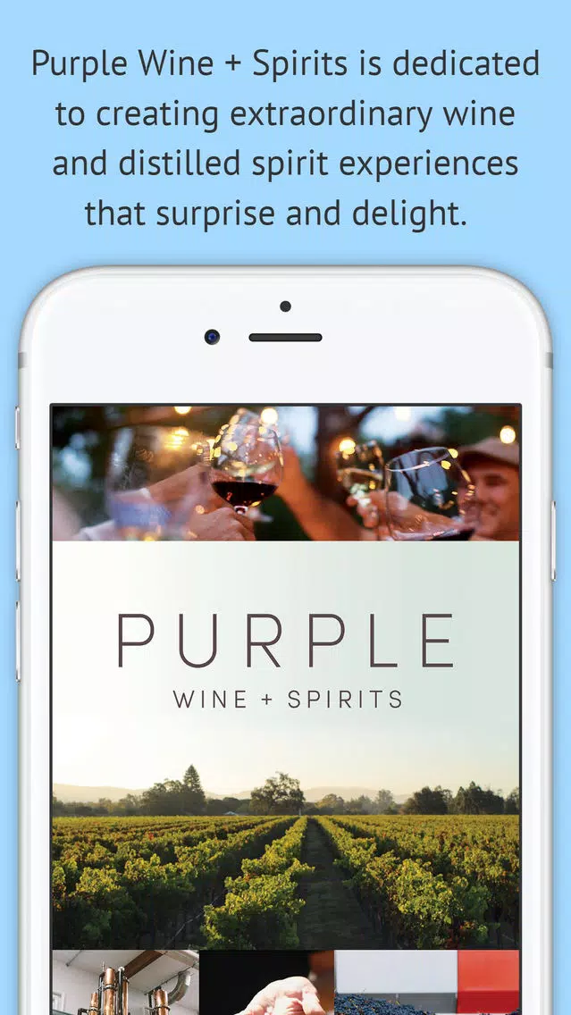 Captures d'écran de Purple Wine + Spirits