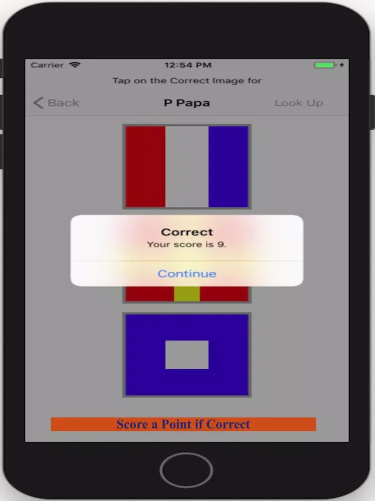 Zrzuty ekranu Alphabet Code Names and Flags iPad 